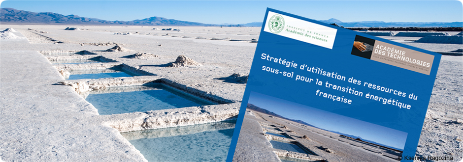 Rapport commun sur l'utilisation des ressources du sous-sol