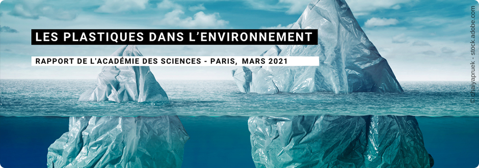 Les plastiques dans l’environnement. Rapport de l’Académie des sciences