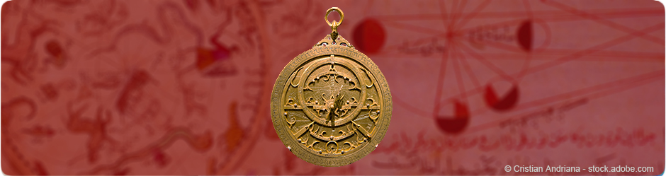 ancien astrolabe arabe