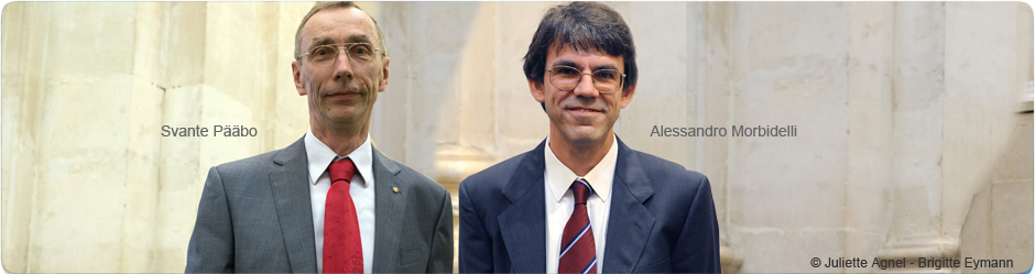 Svante Pääbo et Alessandro Morbidelli