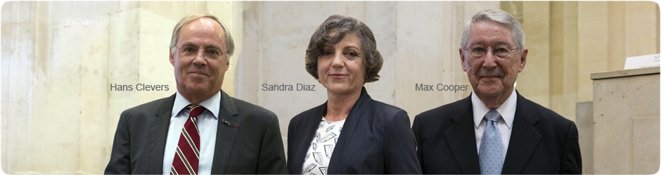 Max Cooper, Hans Clevers et Sandra Diaz