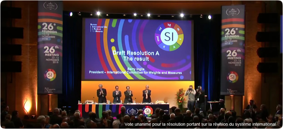 Conférence générale des poids et mesures 2018