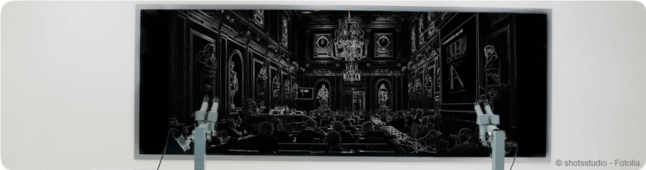 Un tableau noir et un astronome grec