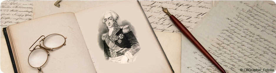 Un portrait dans des manuscrits