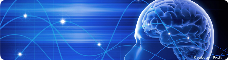 Vue abstraite d'un cerveau