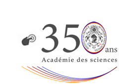 Logo des 350 ans de l'Académie des sciences