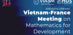 Vietnam-France meeting on Mathematics for Development