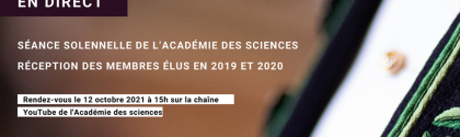 Séance solennelle de réception des nouveaux membres
