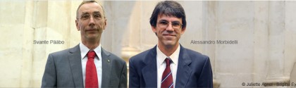 Svante Pääbo et Alessandro Morbidelli