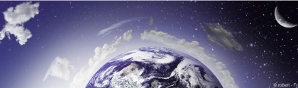Vue de l'océan depuis l'espace