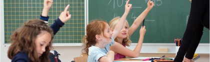 Leçon de mathématique à des enfants