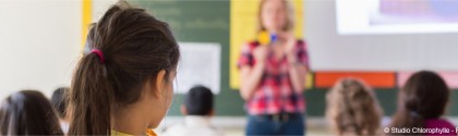 Élèves à l'école