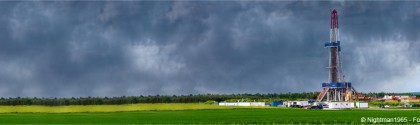 Puits pour extraction de gaz de schiste